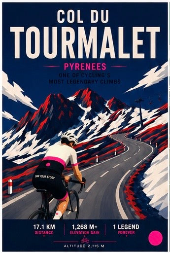 Col du Tourmalet | Classic Climbs Artwork